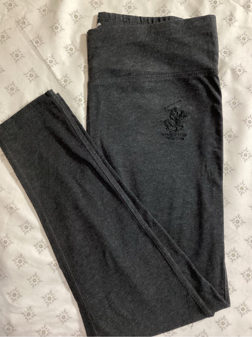 Beverly Hills Polo Club Women's Charcoal Jeggings